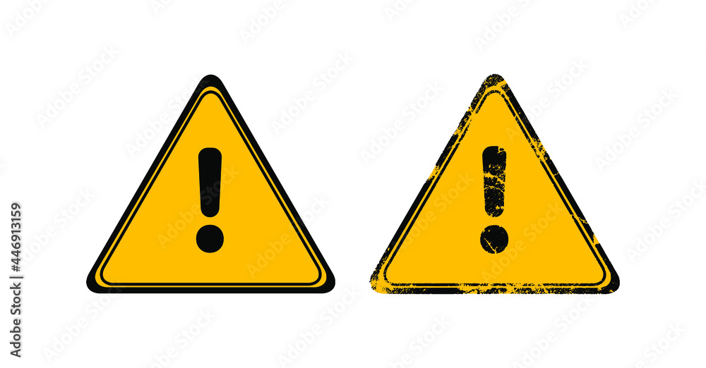 exclamation mark sign exclamation mark sign