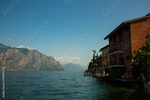 Malcesine on Lake Garda  Italy  Summertime