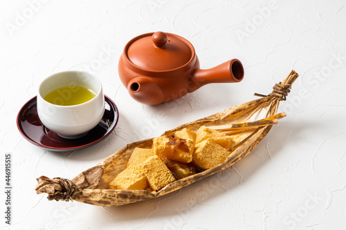 わらびもち　Japanese sweets Warabimochi photo