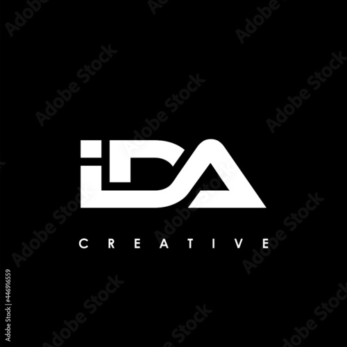 IDA Letter Initial Logo Design Template Vector Illustration photo