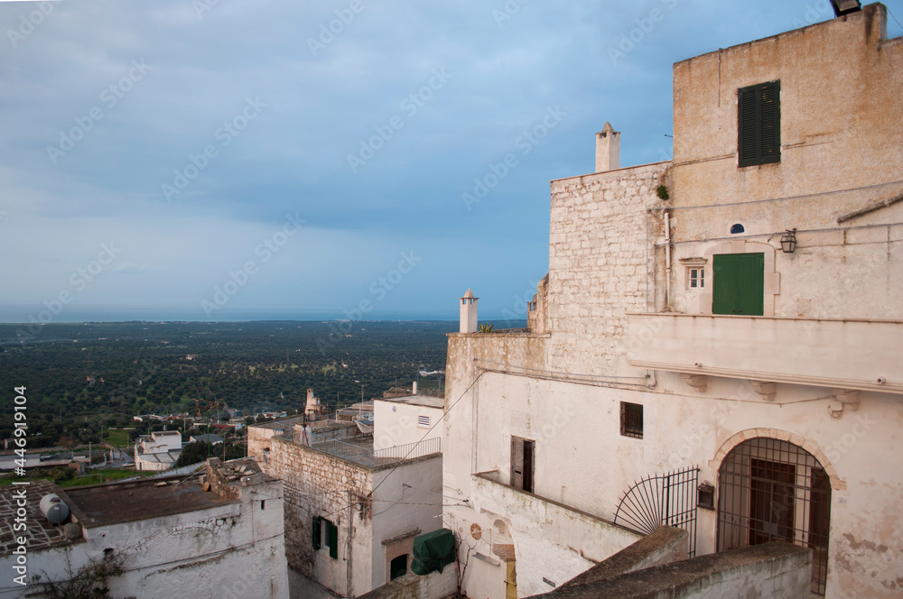 View From Ostuni Old Town, Italy