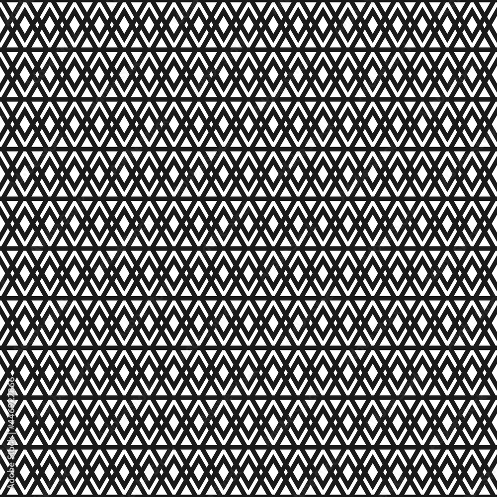 Seamless pattern with black line rhombus. Ethnic symmetric background. modern pattern. Seamless pattern with black line rhombus. Ethnic symmetric background. modern pattern.