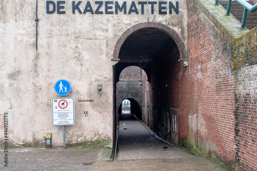 Casemates in Vlissingen, Zeeland province, The Netherlands photo