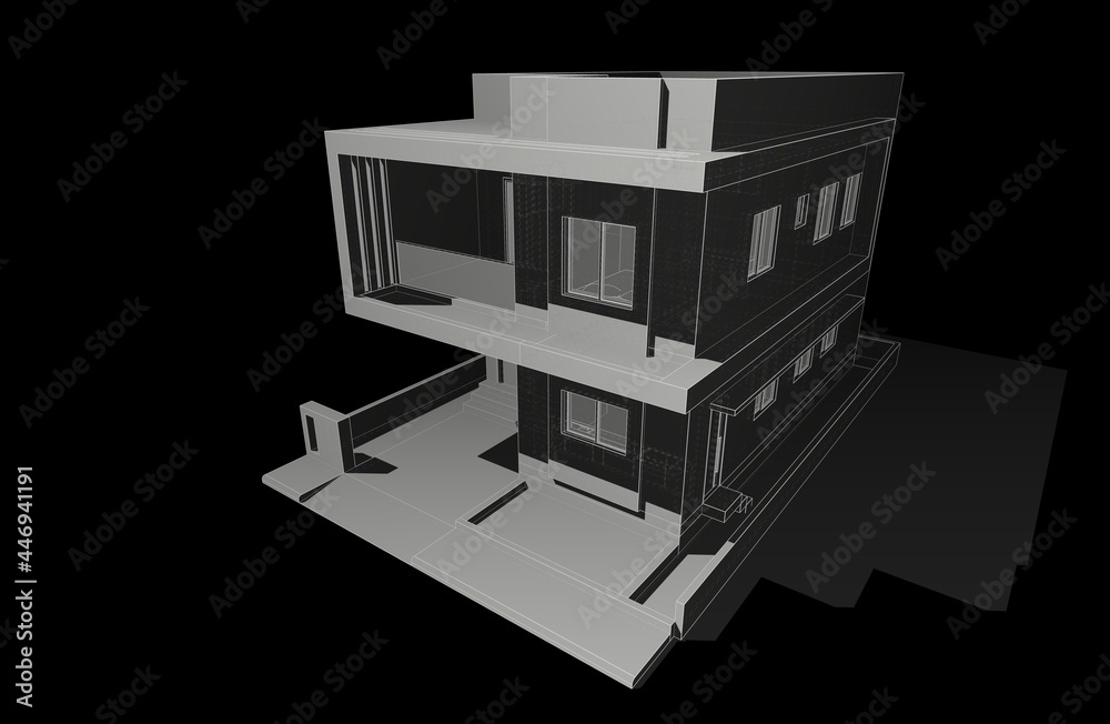 modern house architectural drawing modern house architectural drawing