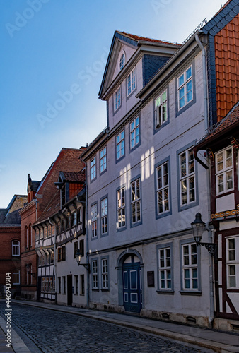 Gasse in der Altstadt von Braunschweig in Niedersachsen  Deutschland 