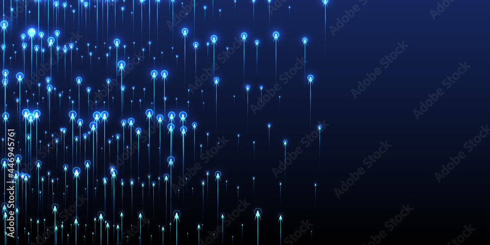 Abstract vertical line beams data flows vector. Abstract vertical line beams data flows vector.
