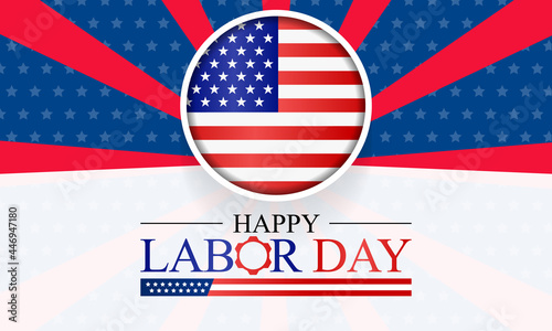 Labor Day in the United States of America is observed every year in September, to honor and recognize the American labor movement and their works and contributions. Vector illustration