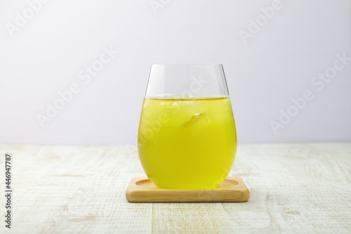 冷茶　冷やし緑茶　アイス緑茶
