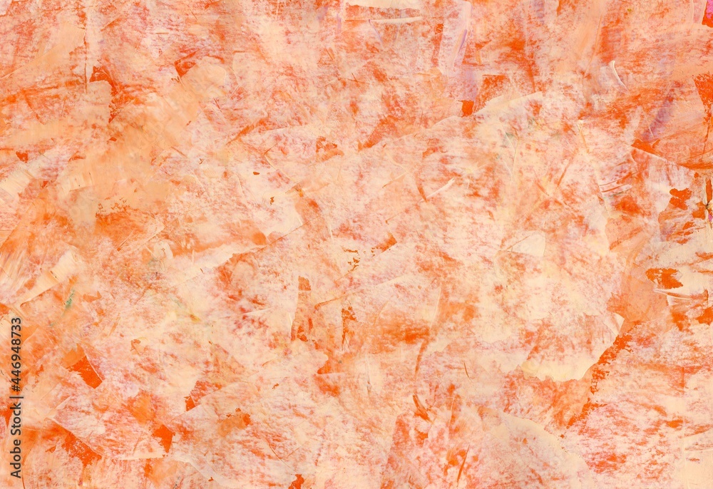 Bright Decorative Abstract Grunge Background Soft Orange Plaster Wall Background, Artistic Rough Stylized Texture Banner With Space For Text Bright Decorative Abstract Grunge Background Soft Orange Plaster Wall Background, Artistic Rough Stylized Texture Banner With Space For Text
