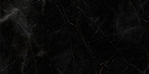 Textured of the black marble background. Gold and white patterned natural of dark gray marble texture. black Pietra Italian marbel texture background. Black marble gold pattern luxury. dark grey.