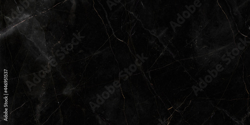 Textured of the black marble background. Gold and white patterned natural of dark gray marble texture. black Pietra Italian marbel texture background. Black marble gold pattern luxury. dark grey.
