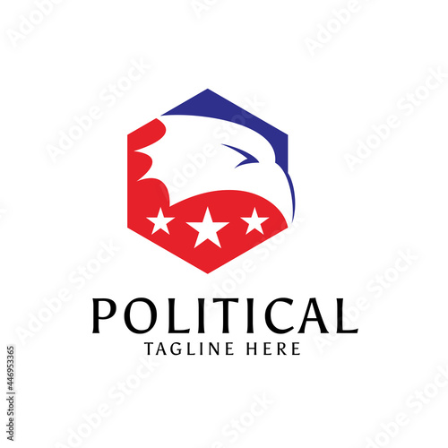 Political capitol logo design