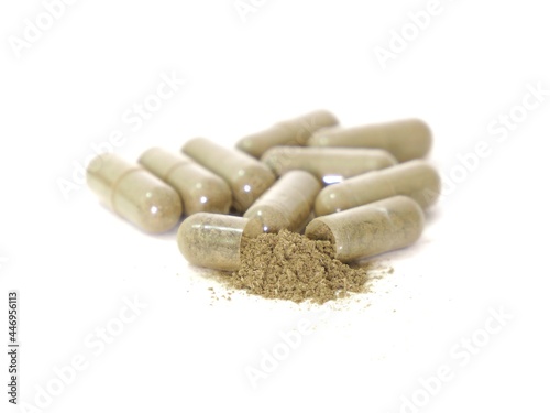 Andrographis in capsule medicine for fever