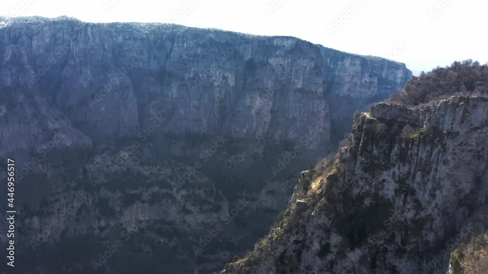 Aerial, Vikos Gorge Areal, Greece Aerial, Vikos Gorge Areal, Greece