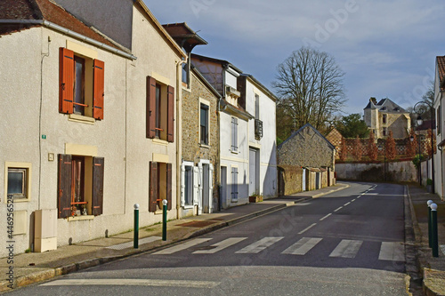 Arthies  France - february 20 2021 : the village © PackShot