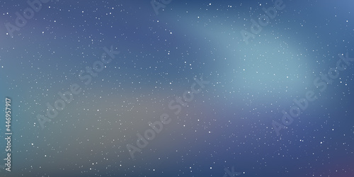 A high quality background galaxy illustration with stardust and stars illuminating the space.	