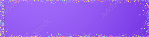Festive remarkable confetti. Celebration stars. Co