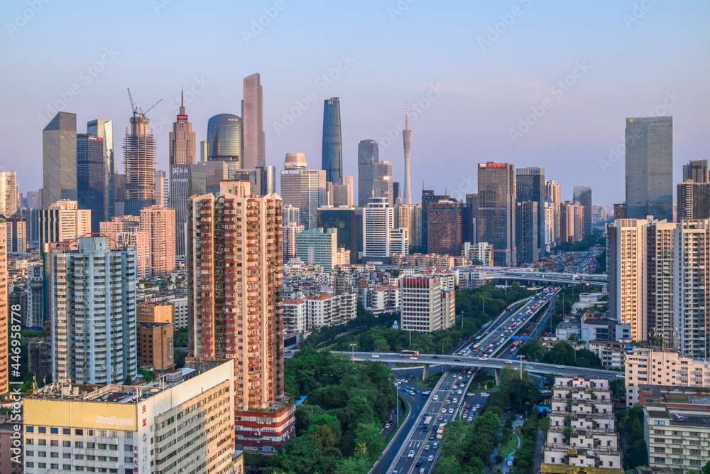 Guangzhou City Night View