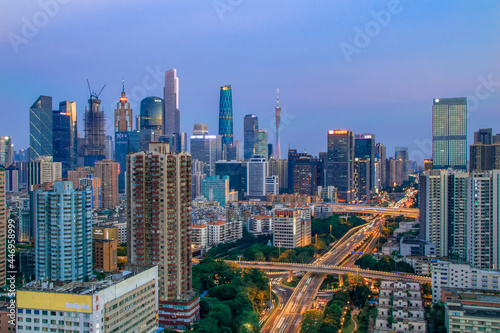 Guangzhou City Night View © ngchiyui