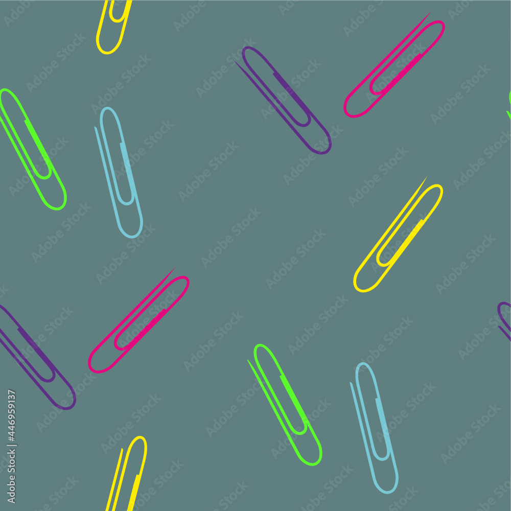 Seamless pattern with office attributes Seamless pattern with office attributes