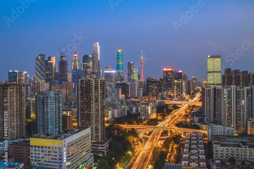 Guangzhou City Night View © ngchiyui