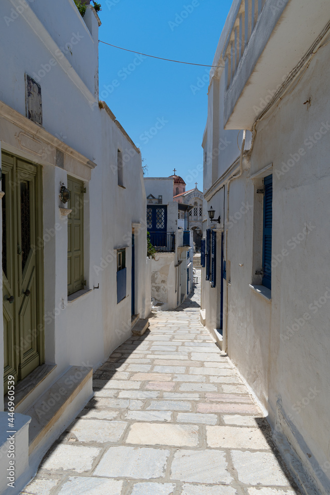 Obraz premium Isternia village in Tinos island, Greee