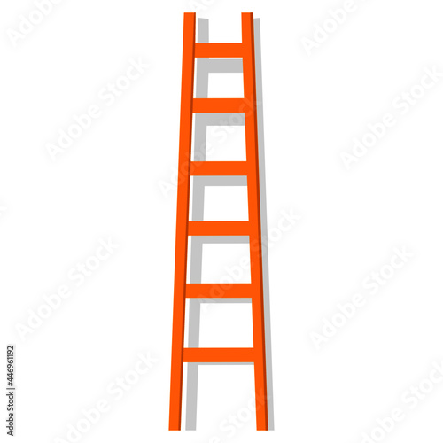 ladder icon with steps. stairs Isolated on white background. vector illustration