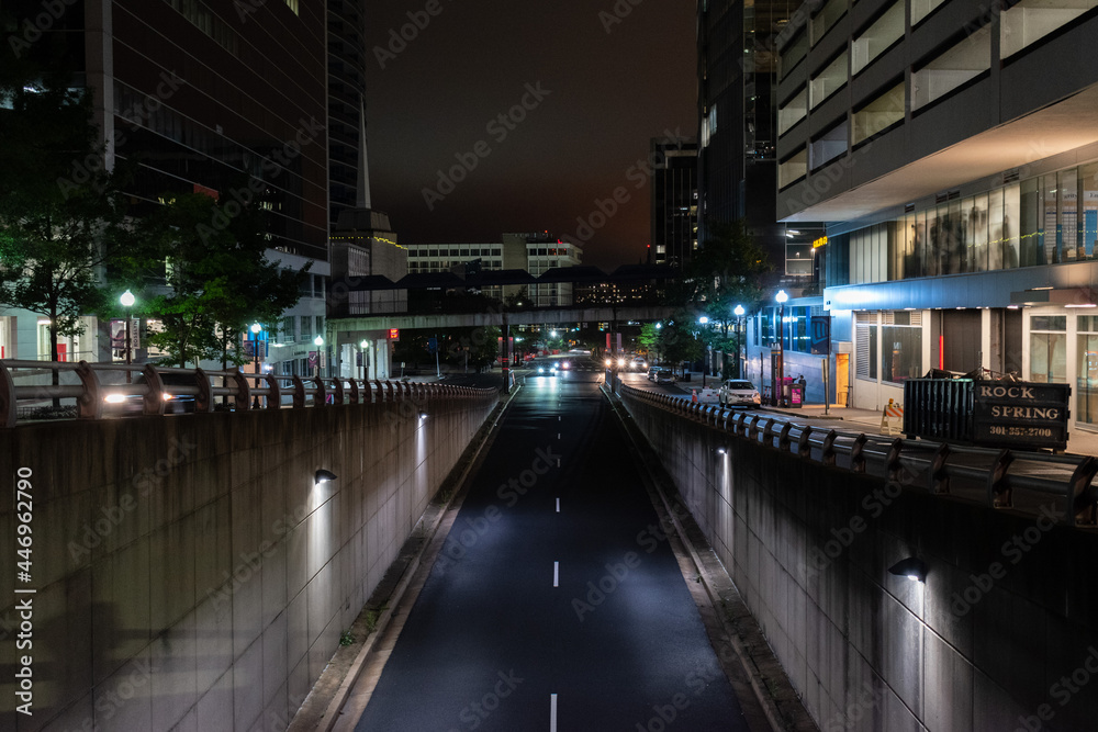 traffic at night