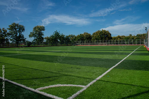 Corner Kick Soccer Field Training - football © ildemaroog