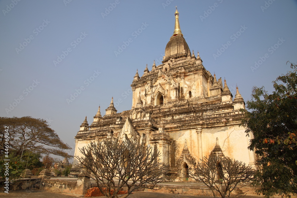 View of Thatbyinnyu Temple, Bagan, Myanmar