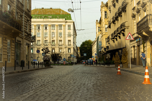 the streets of Lviv