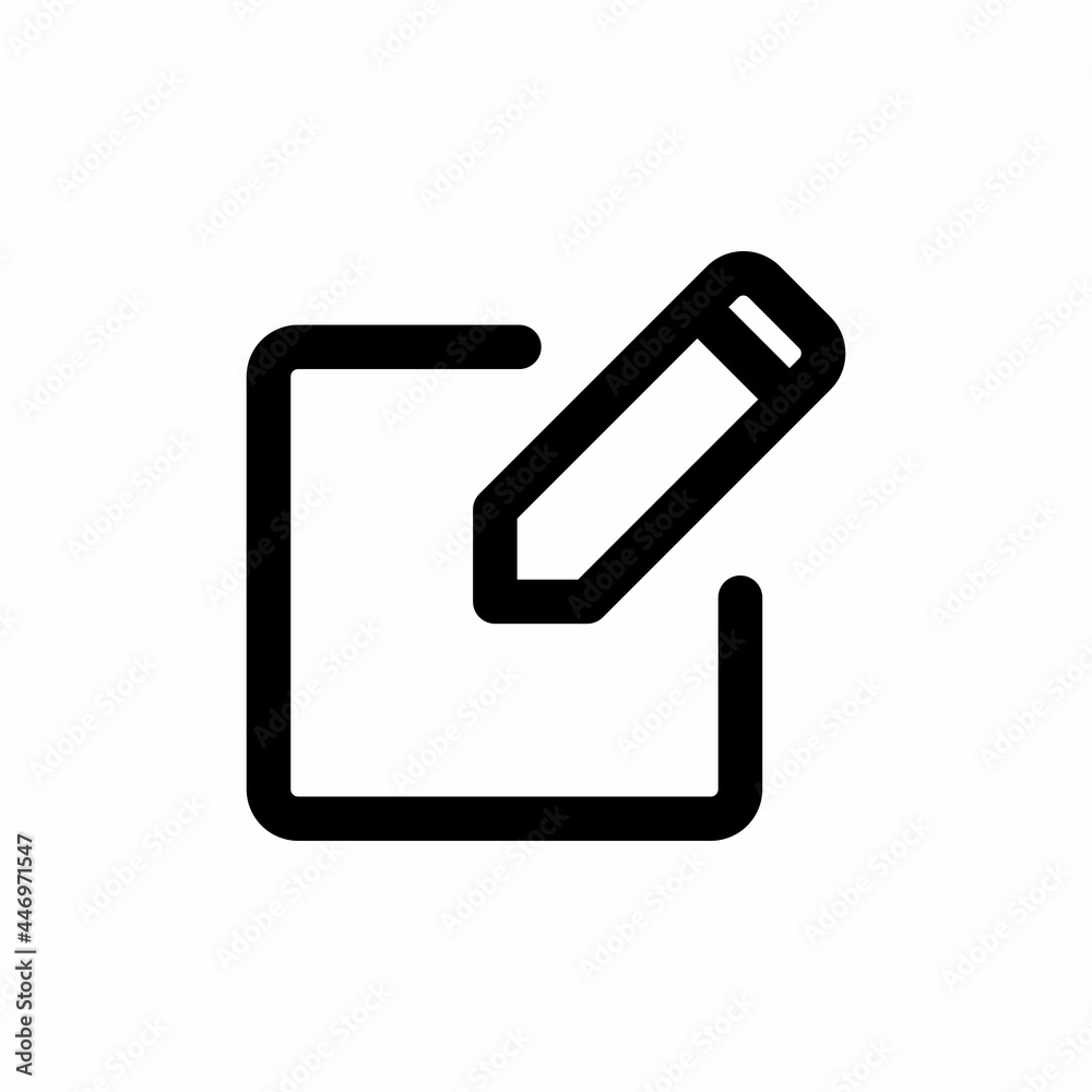 edit icon and Vector illustration isolated on a white background. Premium quality for mobile apps, user interface, presentation, and website. pixel perfect icon edit icon and Vector illustration isolated on a white background. Premium quality for mobile apps, user interface, presentation, and website. pixel perfect icon