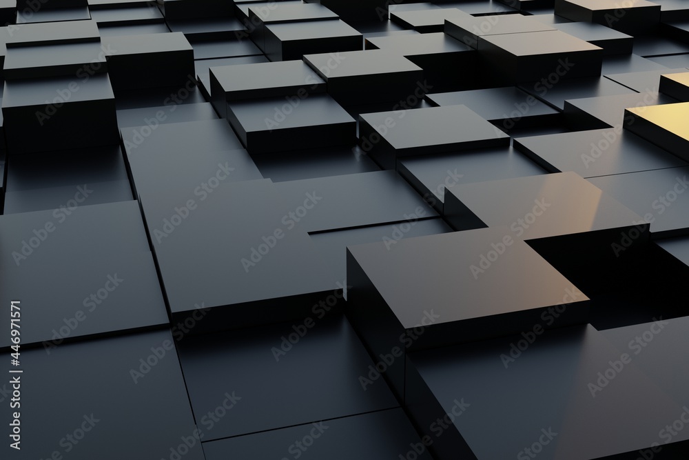 abstract geometric squares background