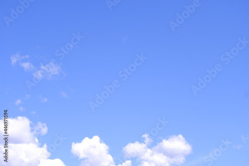 Sky with clouds. Suitable for backgrounds. Sky texture.