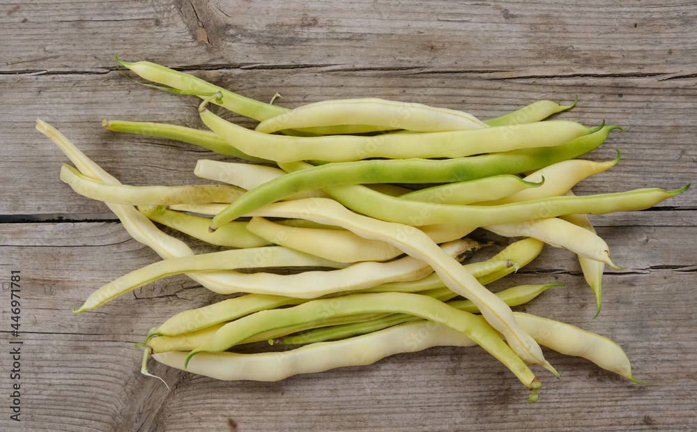 yellow beans on wooden background yellow beans on wooden background