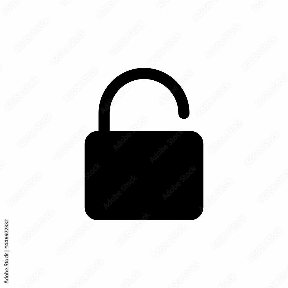 unlock icon and Vector illustration isolated on a white background. Premium quality for mobile apps, user interface, presentation, and website. pixel perfect icon unlock icon and Vector illustration isolated on a white background. Premium quality for mobile apps, user interface, presentation, and website. pixel perfect icon