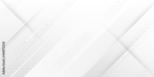 Abstract 3d white background with blank space of paper layer 