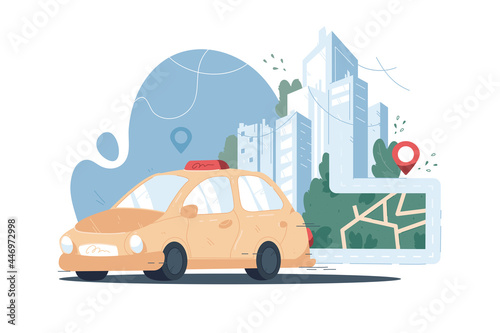 Taxi service online app