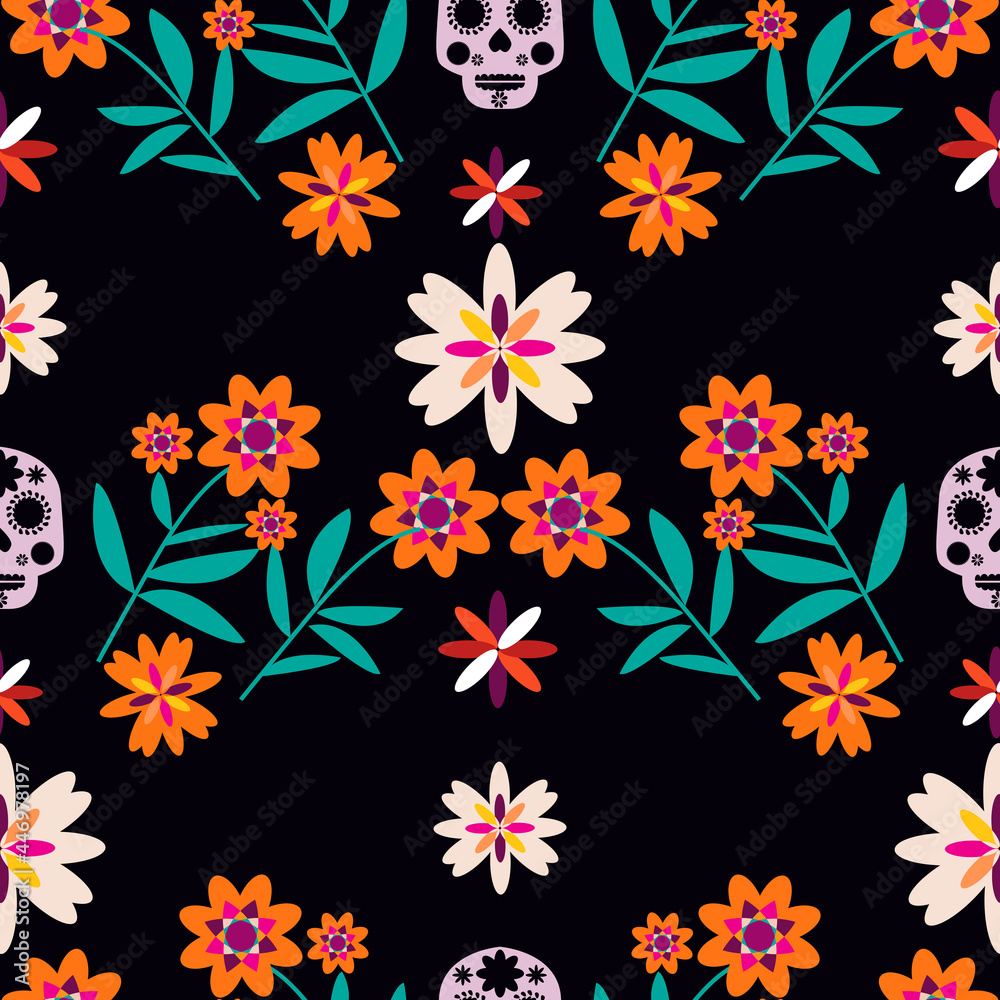 Skull pattern 4 Skull pattern 4