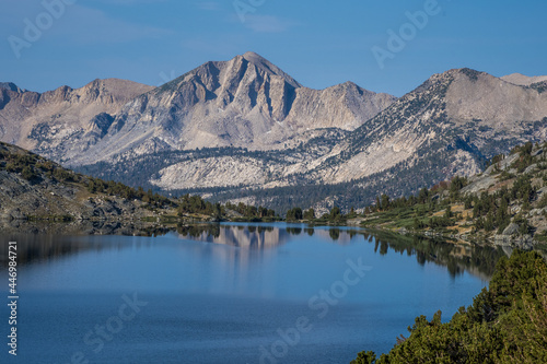 Duck Lake in Sierra Nevada mountains