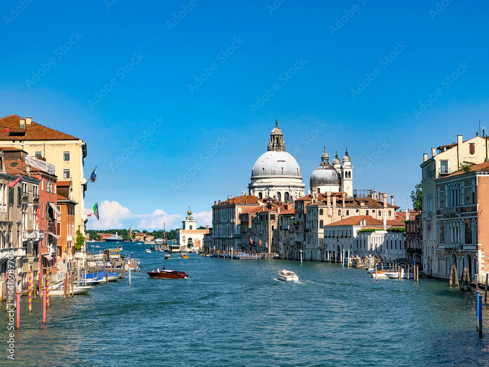 scenic view  to grand Canal in Venice, Italy