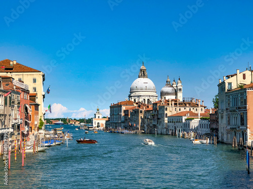 scenic view  to grand Canal in Venice, Italy © travelview