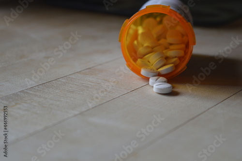 Pills in a bottle