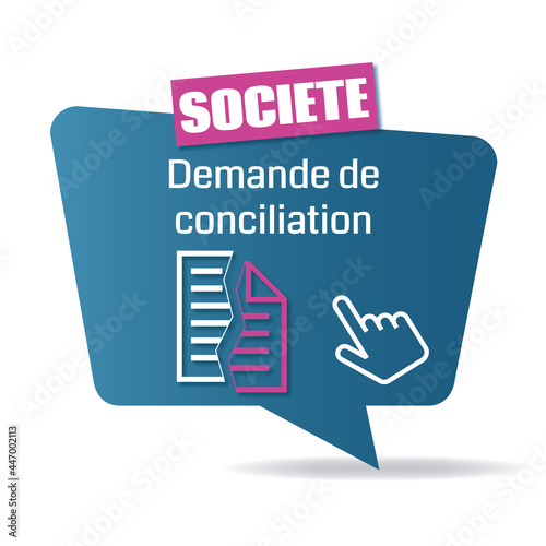 Logo demande de conciliation.
