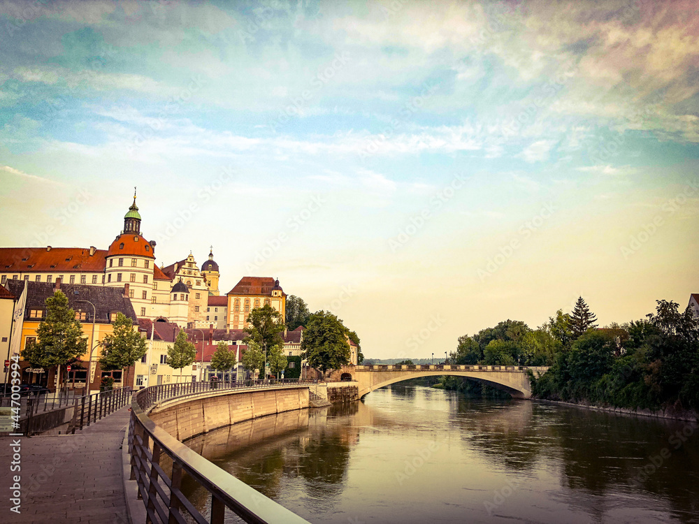 Naklejka premium charles bridge city