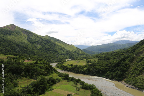 Im Kalinga Tal die Reisterrassen von Tinglayan am Chico River  Philippinen