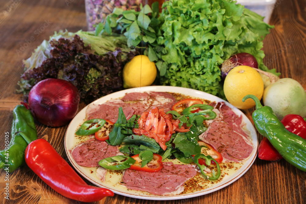 ready to serve salads and food prepared from delicious vegatables ready to serve salads and food prepared from delicious vegatables