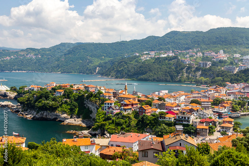 Amasra cityscape - Amasra is a small sea resort town in Bartin - Blacksea region / Turkey