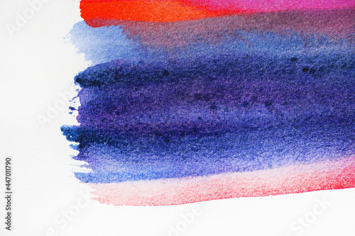 Abstract watercolor background wash design