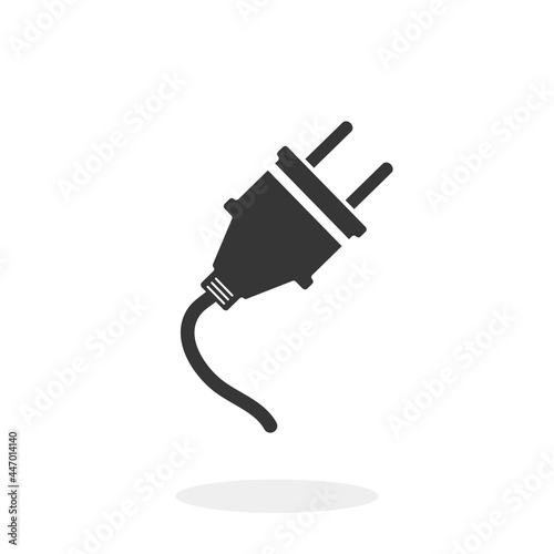 Electric Plug Socket Icon Vector illustration